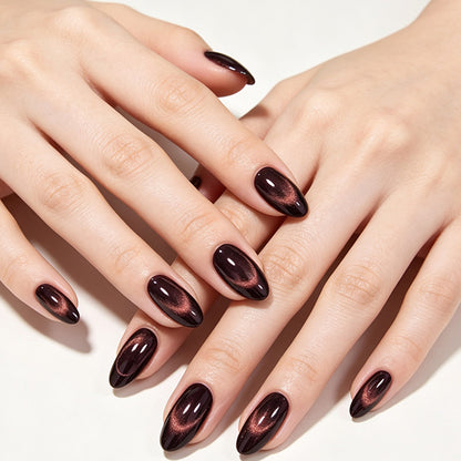 Stilvolle Ombre-Nail-Art-Erweiterungen Brehn