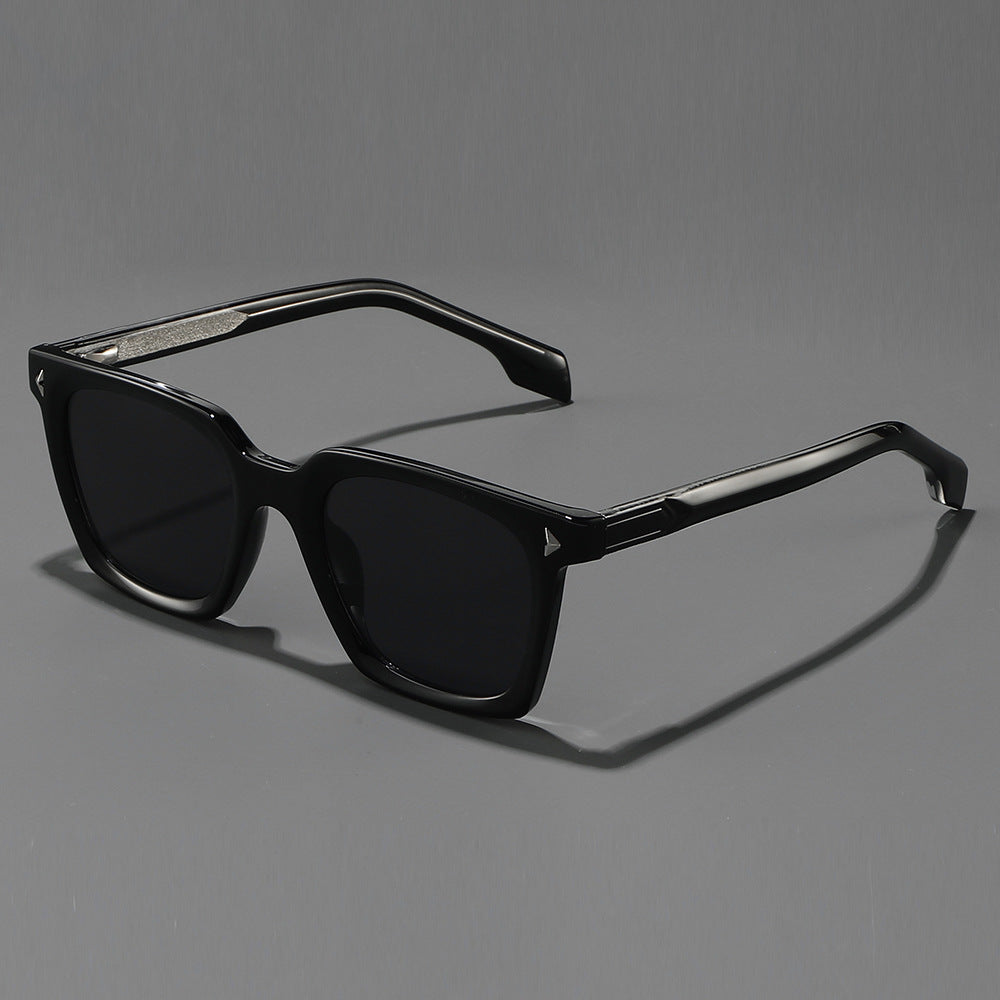 Retro-inspirierte übergroße geometrische Sonnenbrille Brehn