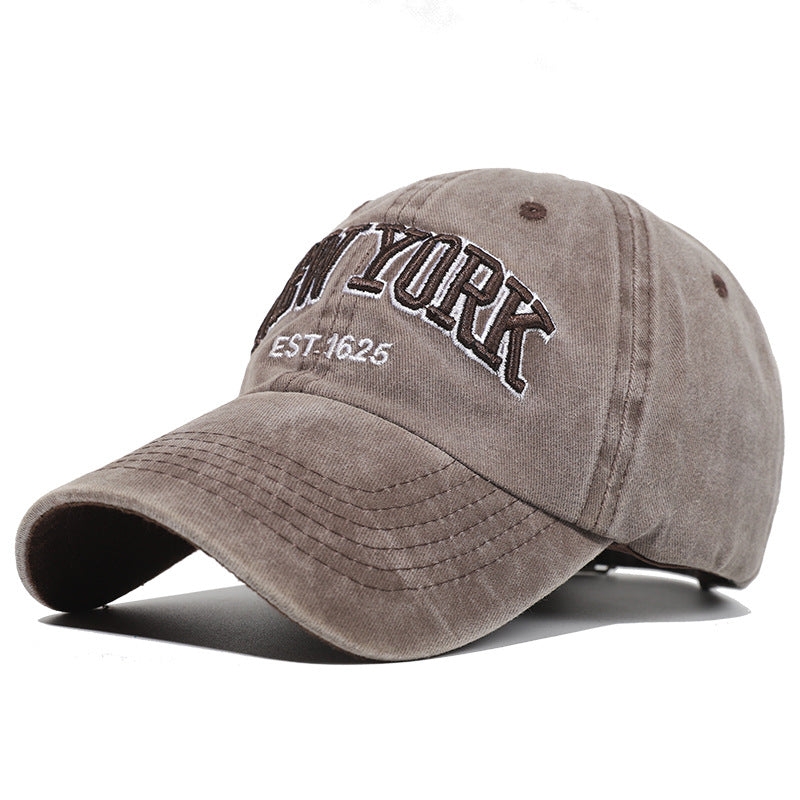Herren Distressed Gestickte Dad Hat Brehn