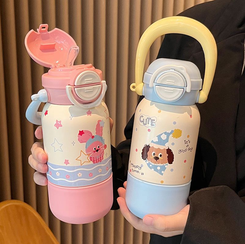 Damen Trinkflasche mit interaktivem Tierdesign Brehn