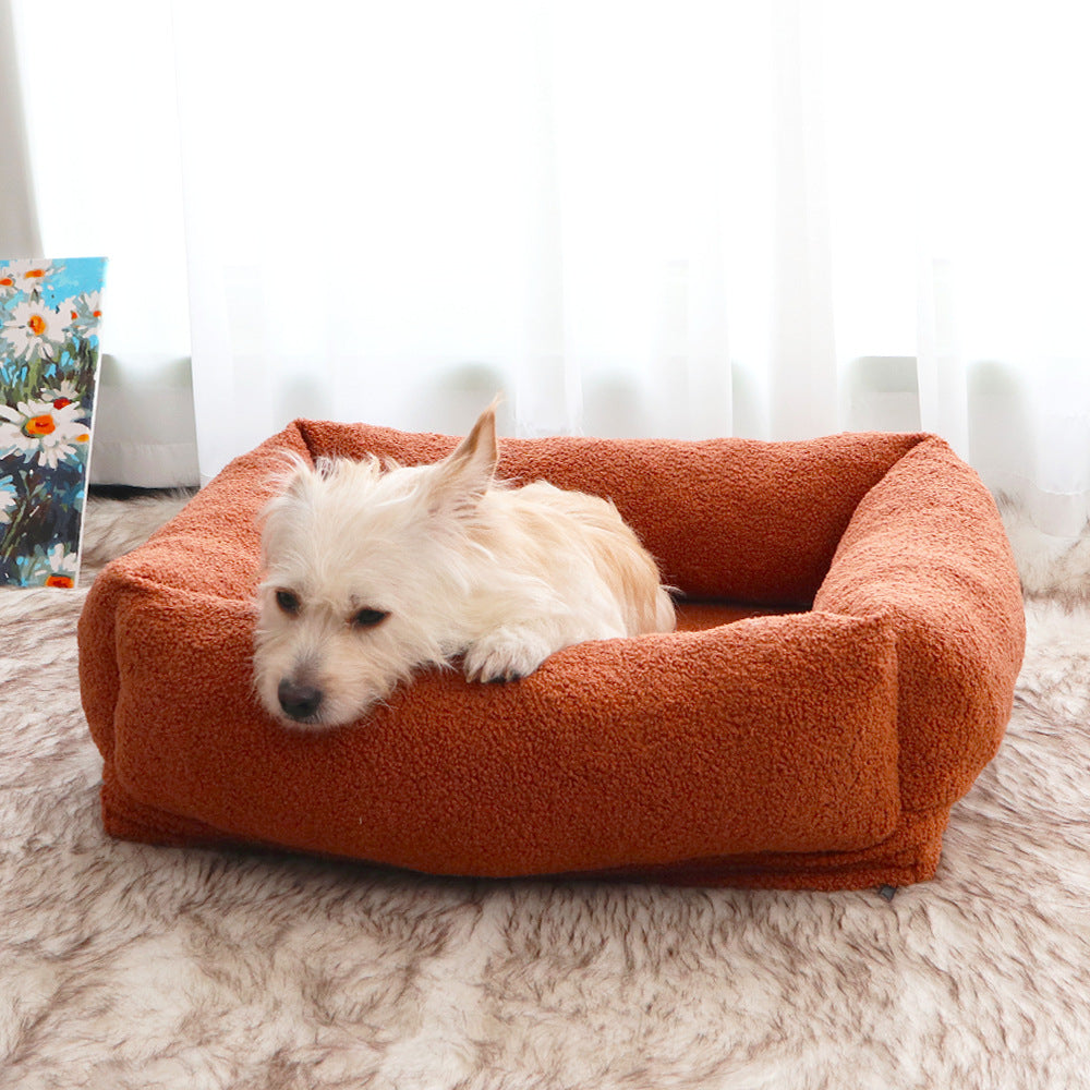 Gemütliches Bolsternen Hundebett