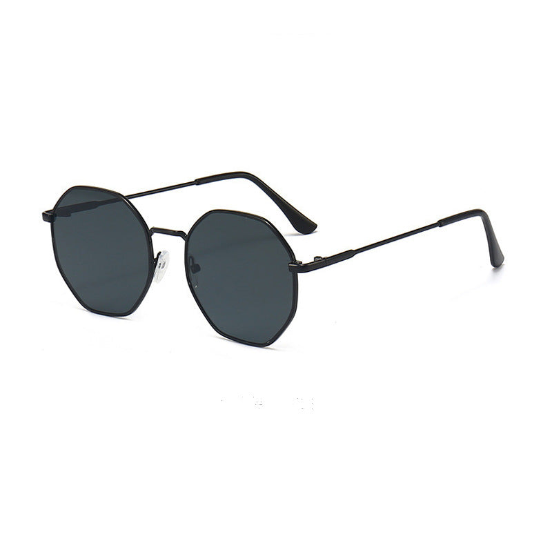 Damen Geometrische Sonnenbrille mit hochwertigen UV-Schutzgläsern Brehn