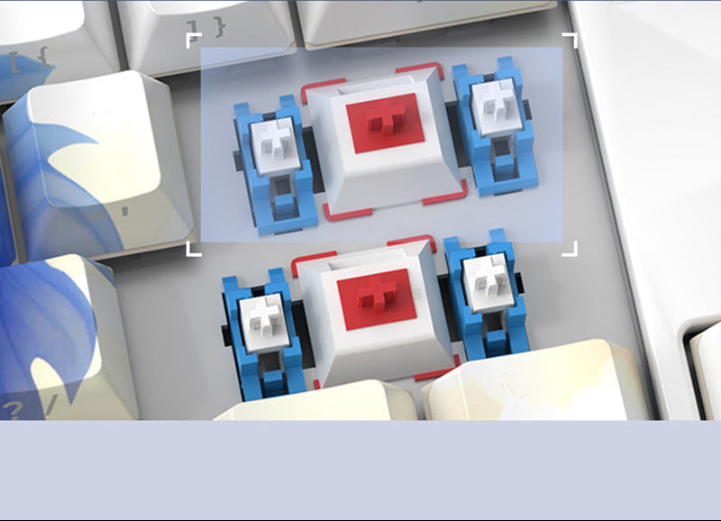 RGB hintergrundbeleuchtete mechanische Tastatur Brehn