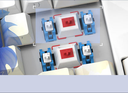 RGB hintergrundbeleuchtete mechanische Tastatur Brehn