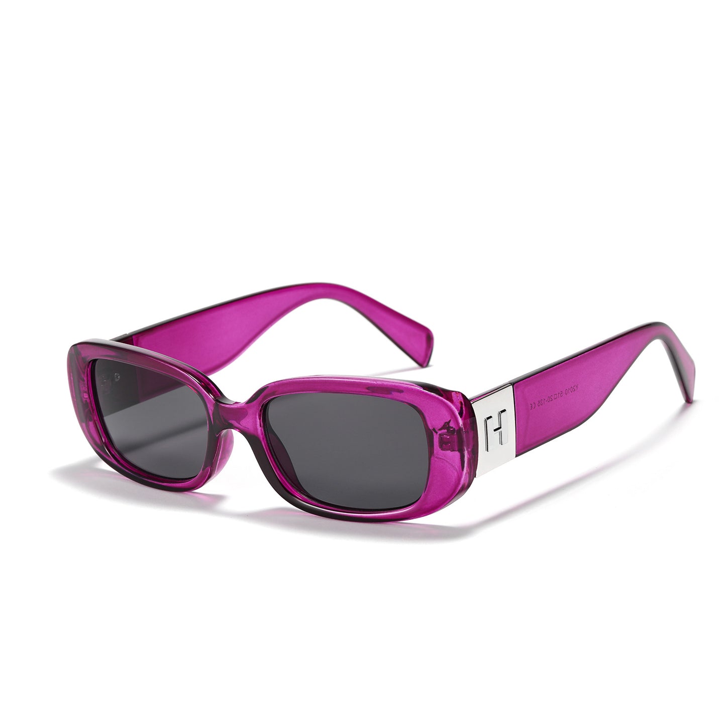Damen modische Sonnenbrille mit ergonomischem Kunststoffrahmen und breiten UV-Schutz Gläsern Brehn