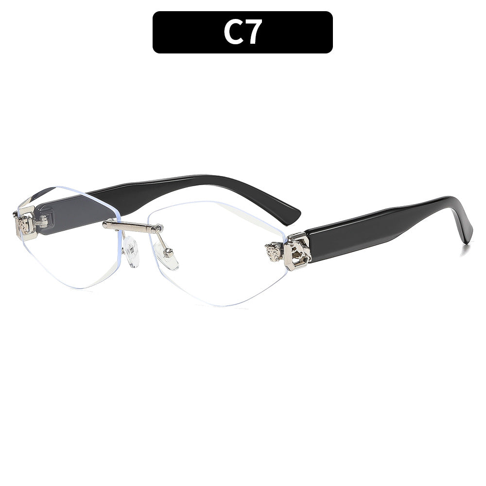 Elegante hexagonale Augen eyewear