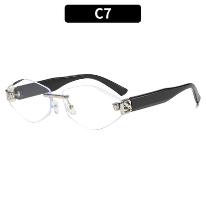 Elegante hexagonale Augen eyewear