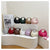 WoTextured Leder Hobo Tasche Brehn