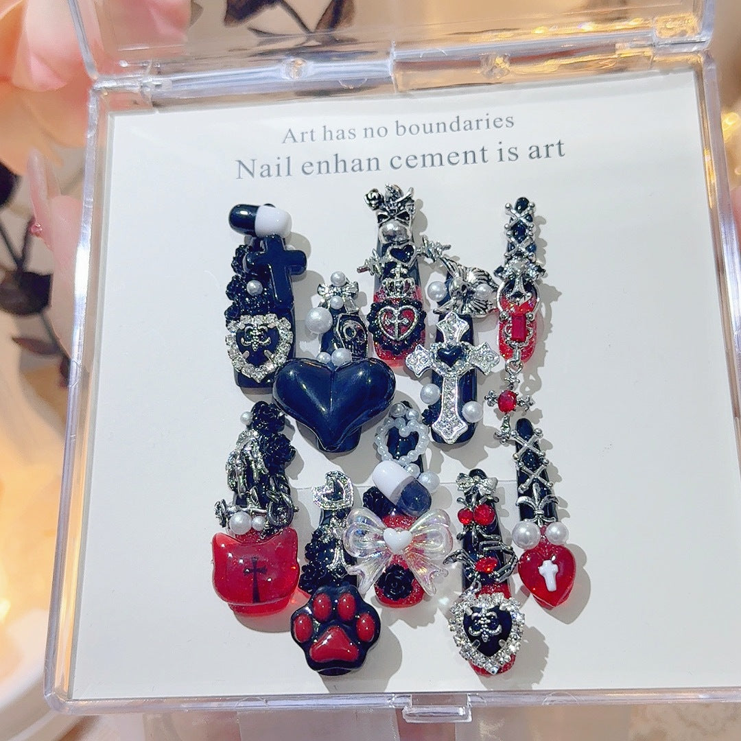 Künstlerisches Nagelschmuckset