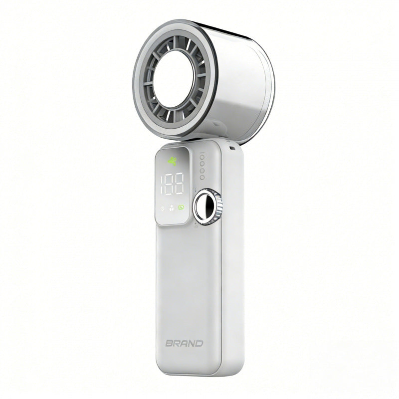 Damen tragbarer Mini-Kühlventilator mit digitalem Temperaturdisplay Brehn