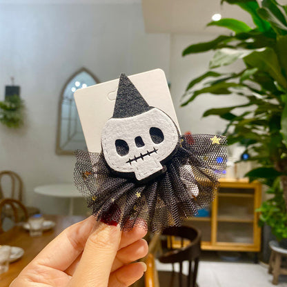 Kreative Halloween Haarspange mit Kürbis-Design Brehn