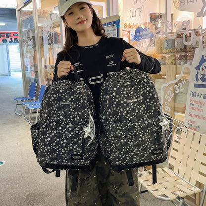 Stylische Stern-gedruckte Freizeit-Rucksack Brehn