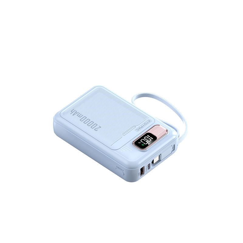 Tragbare Powerbank mit Innovativer Lcd-Anzeige und Schneller Ladefunktion Brehn
