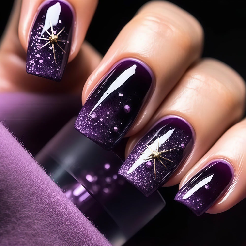 Galaxie Design Kunstnägel Brehn
