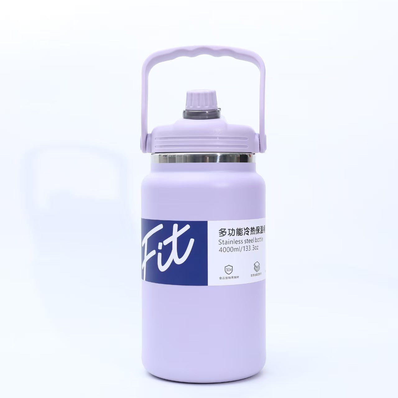 Unisex Edelstahl Trinkflasche Brehn