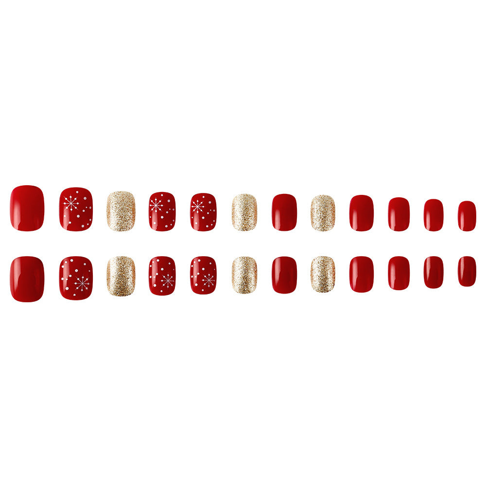 Winter-Themen Gel-Nagelkunst Set Brehn