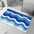 Dekorative Badematte Brehn