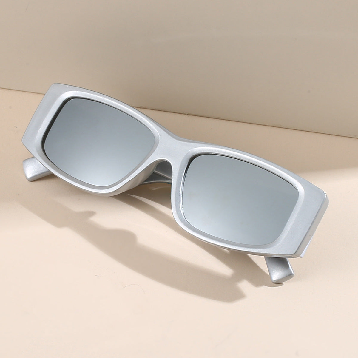 Chunky Retro-inspirierte quadratische Sonnenbrille Brehn