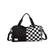 Karierter Muster langlebige Reise-Duffel