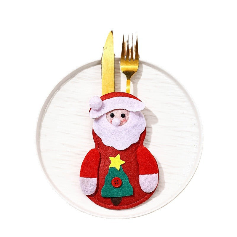 Lustige Schneemann Besteckhalterung Brehn