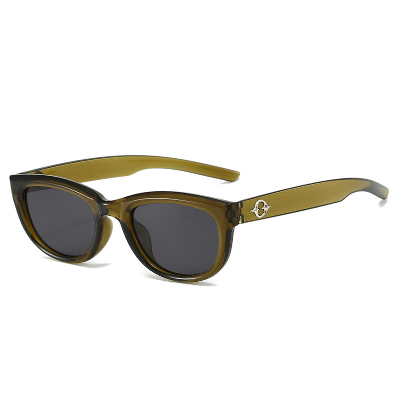 Damen Cat-Eye Sonnenbrille mit robustem Rahmen und UV-Schutz Brehn