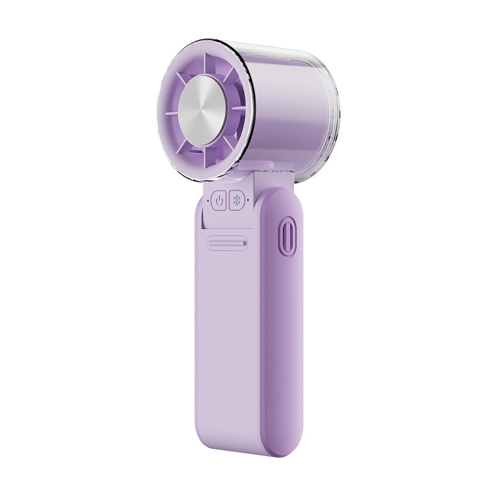 Damen tragbarer Mini Ventilator mit USB-Ladefunktion und LED-Anzeige Brehn