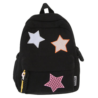Lässiger mit Sternen verzierter Schul-Rucksack Brehn