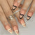 Dekorative Nageltips Brehn
