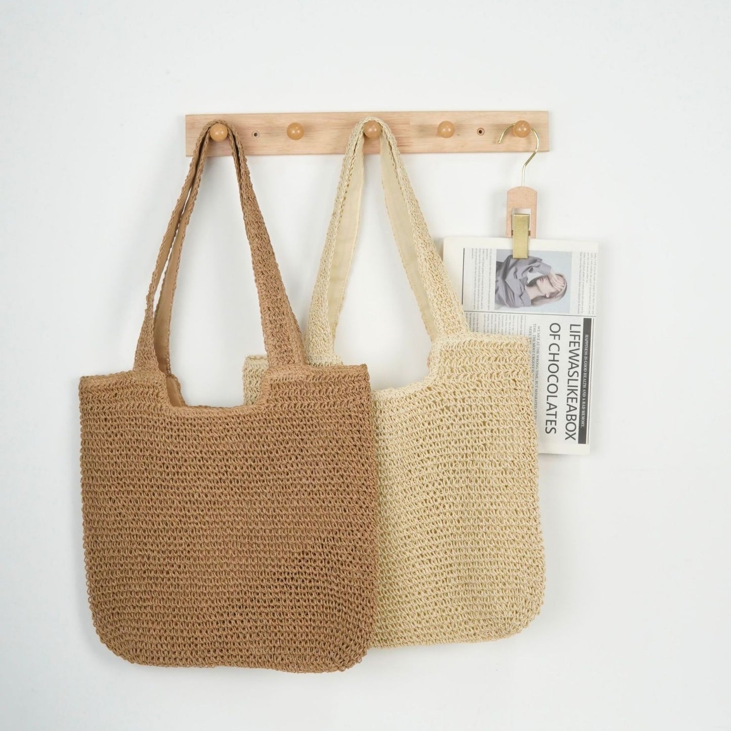 Handgefertigte Strandtasche Brehn