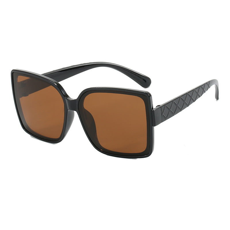 Damen modische quadratische Sonnenbrille mit elegantem Gestell Brehn