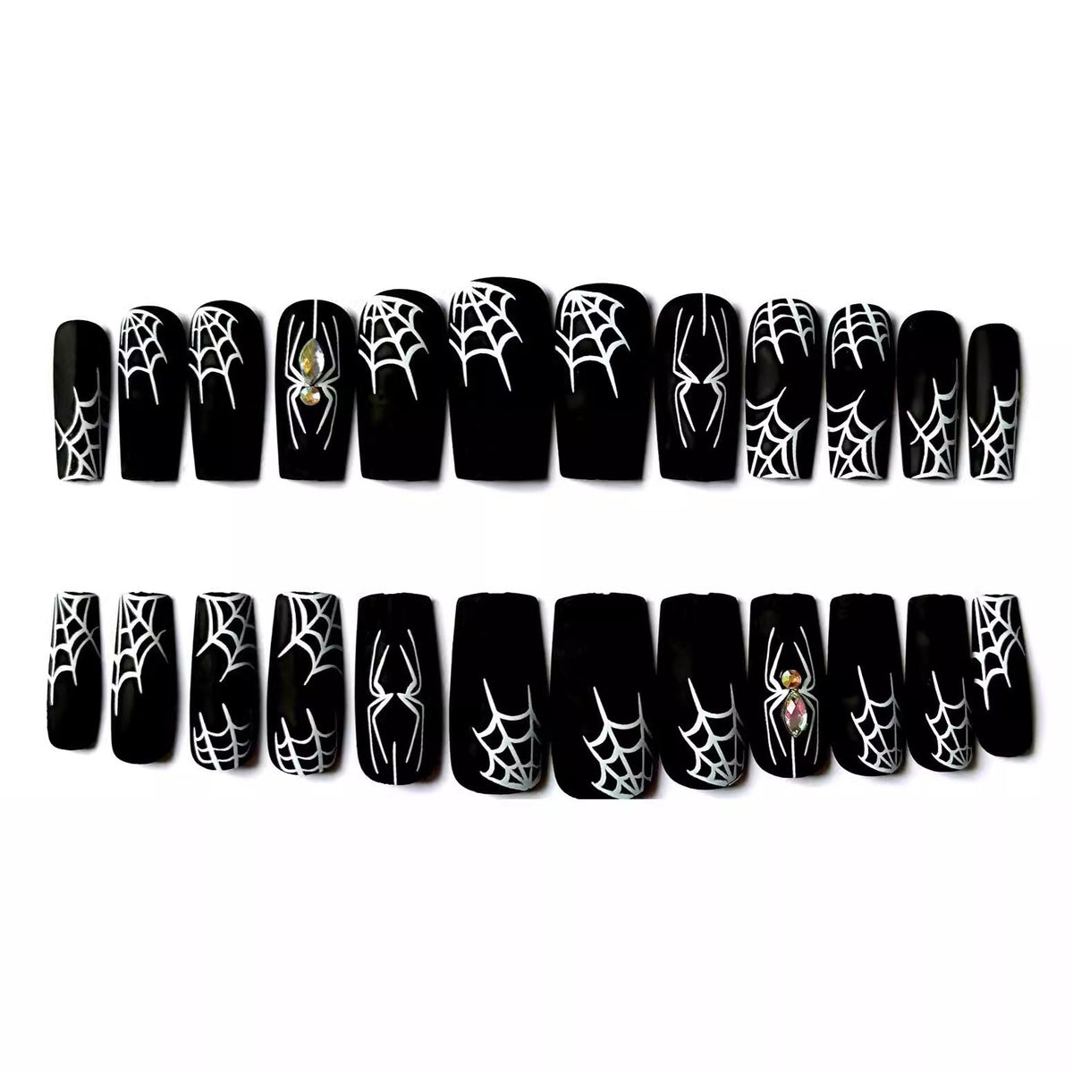 Spooky Halloween Themen Nagelkunst Set