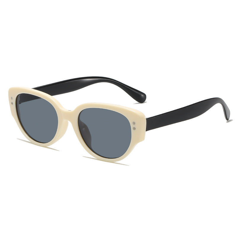 Vintage-inspirierte Katzenaugen-Sonnenbrille Brehn