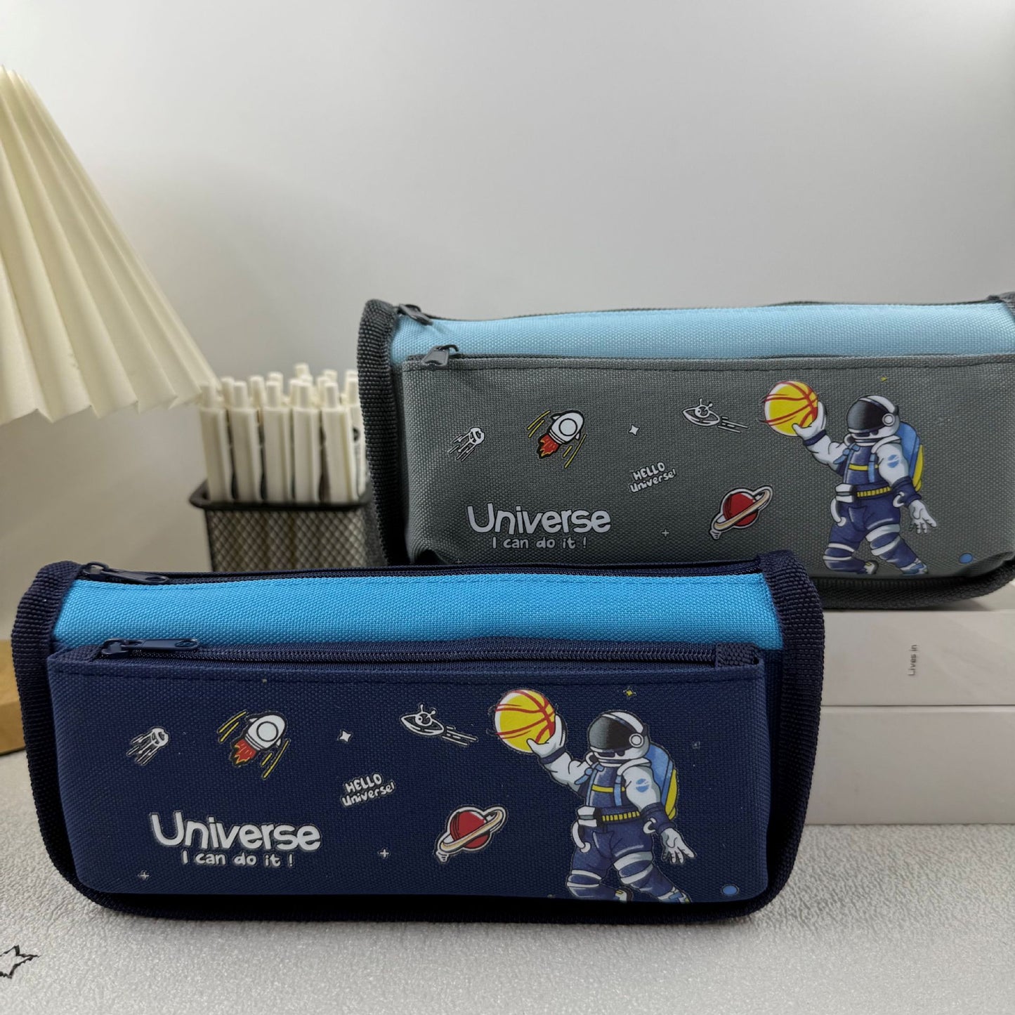 Stylisches Astronauten-Themen Federmäppchen Brehn