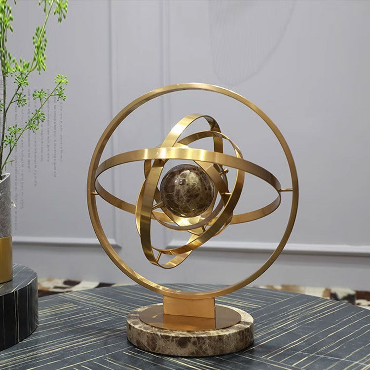 Dekorative Orbital Tischskulptur