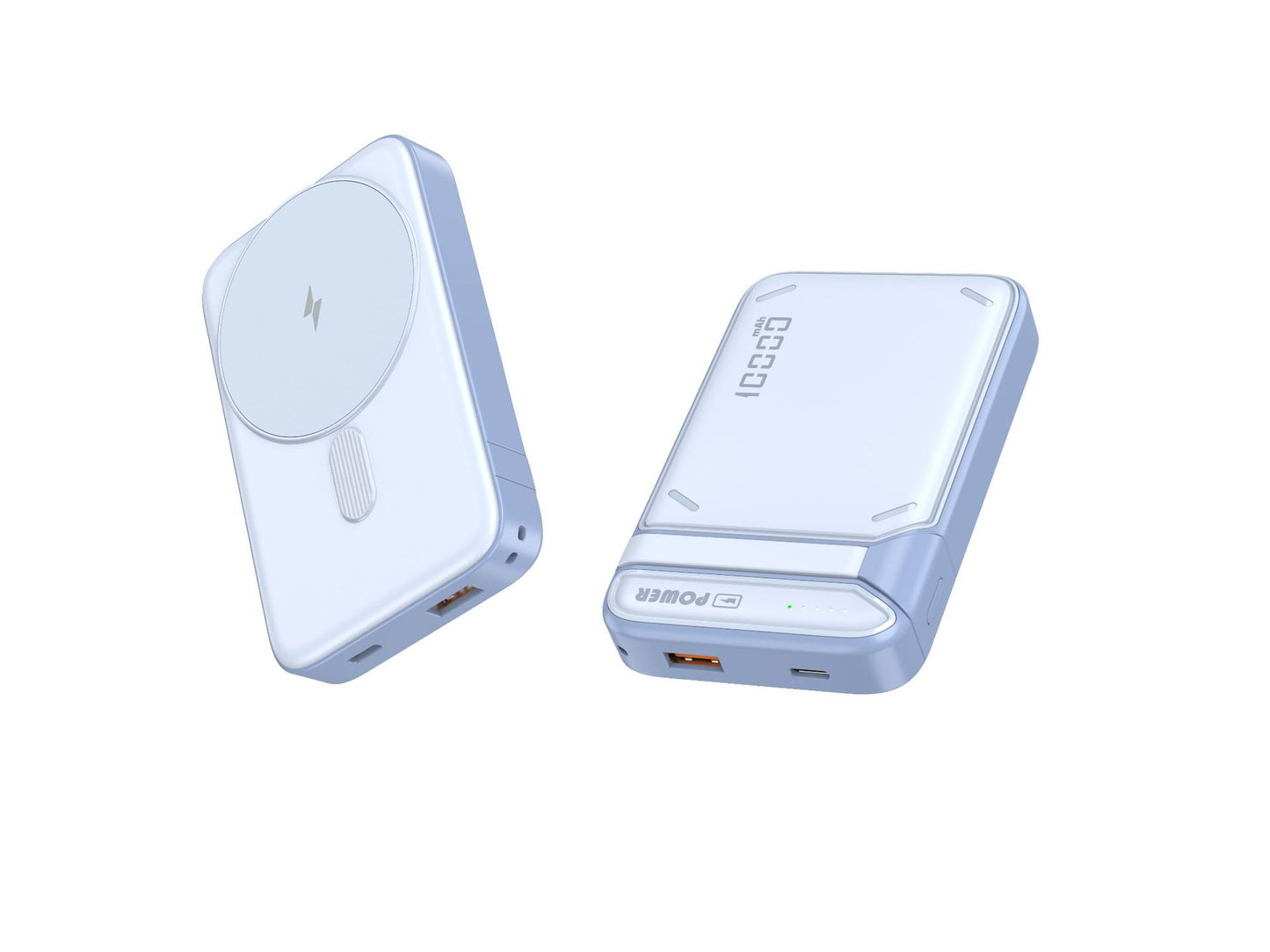 Kabellose Powerbank mit Induktivem Schnellladegerät und Intelligenter Ladeanzeige Brehn