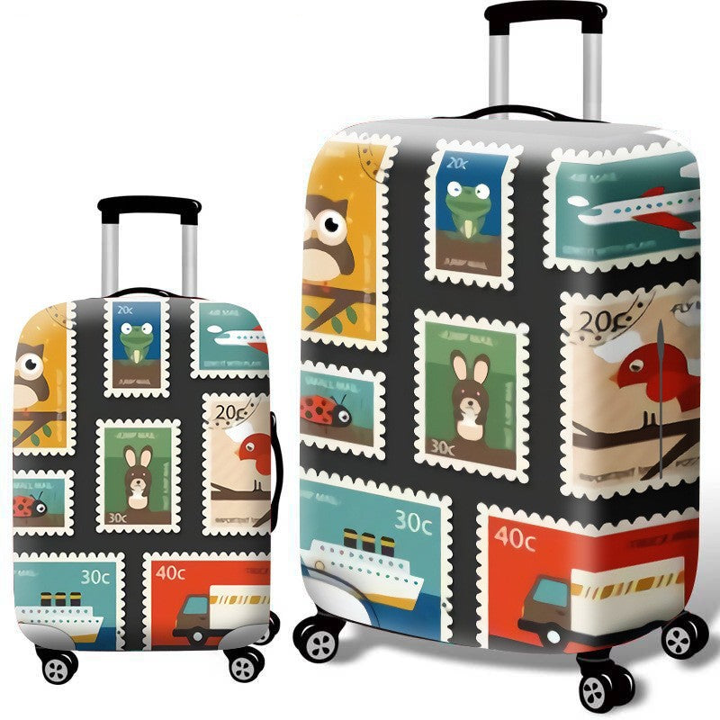 Damen Hartschalenreisekoffer mit nostalgischem London-Motiv Brehn