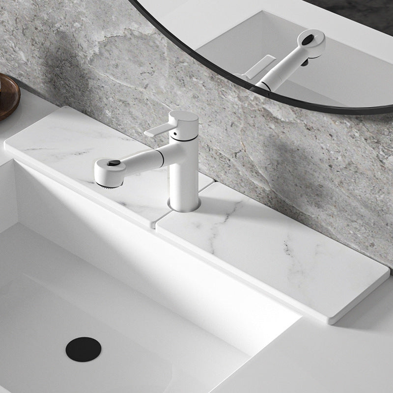 Elegante Badezimmer-Wasserhahnmatte