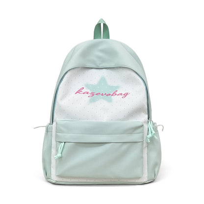 Stylische mit Sternen verzierte lässige Rucksack Brehn