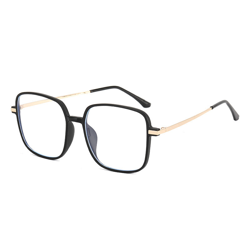 Damen quadratische Designerbrille mit filigranem Metallrahmen Brehn