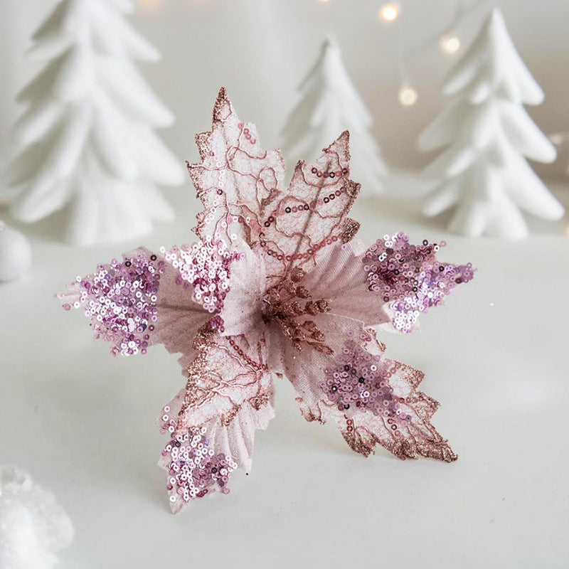 Glamouröse Weihnachtsblüten-Dekoration Brehn