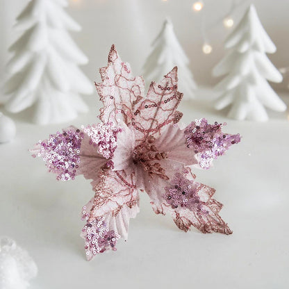 Glamouröse Weihnachtsblüten-Dekoration Brehn
