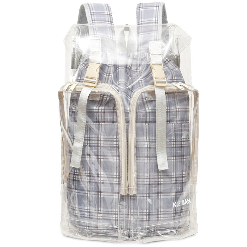 Transparenter Rucksack