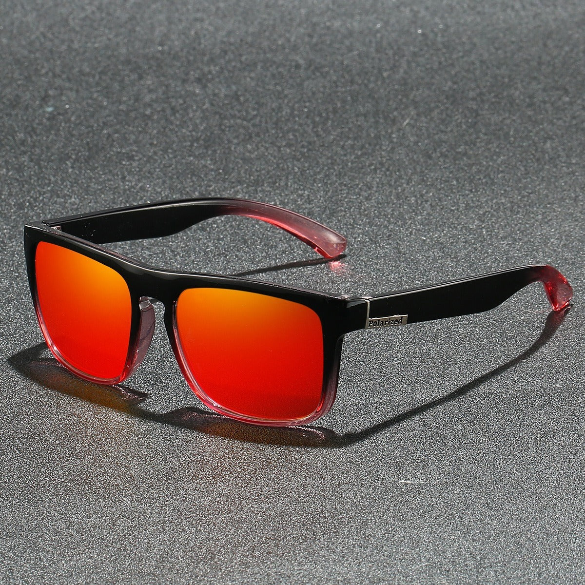 Unisex nan polarisierte Sportsonnenbrille mit robustem Kunststoffrahmen und ergonomischen Bügeln Brehn