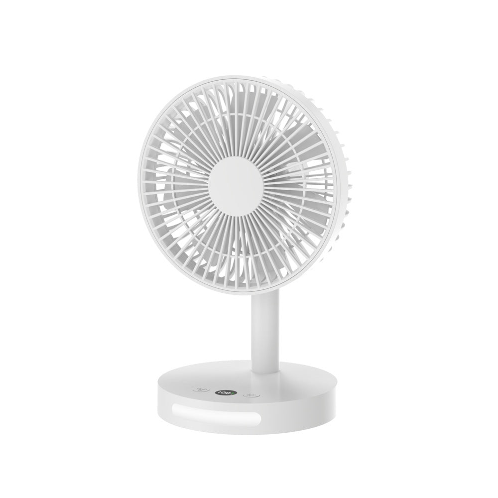 Damen Tragbarer Tischventilator mit verstellbarem Neigungswinkel und USB-Anschluss Brehn
