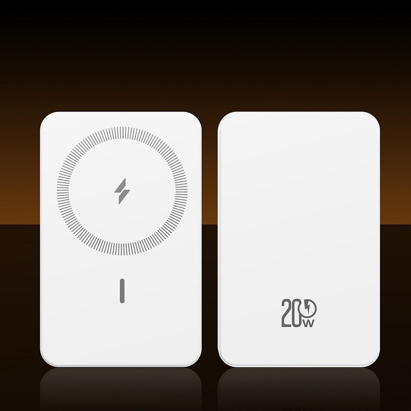 Kabellose Schnelllade-Powerbank mit Digitaler Leistungsanzeige Brehn
