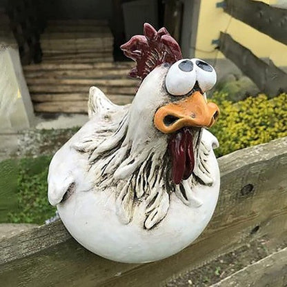 Dekorative Hühner Schmuckfigur Brehn