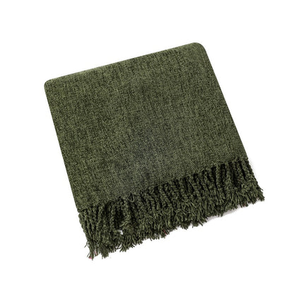 Damen elegante und stilvolle Couchdecke mit Fransen Brehn