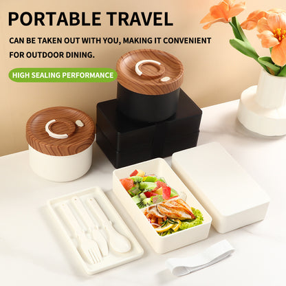 Isolierte Lunchkühltasche mit Fächern