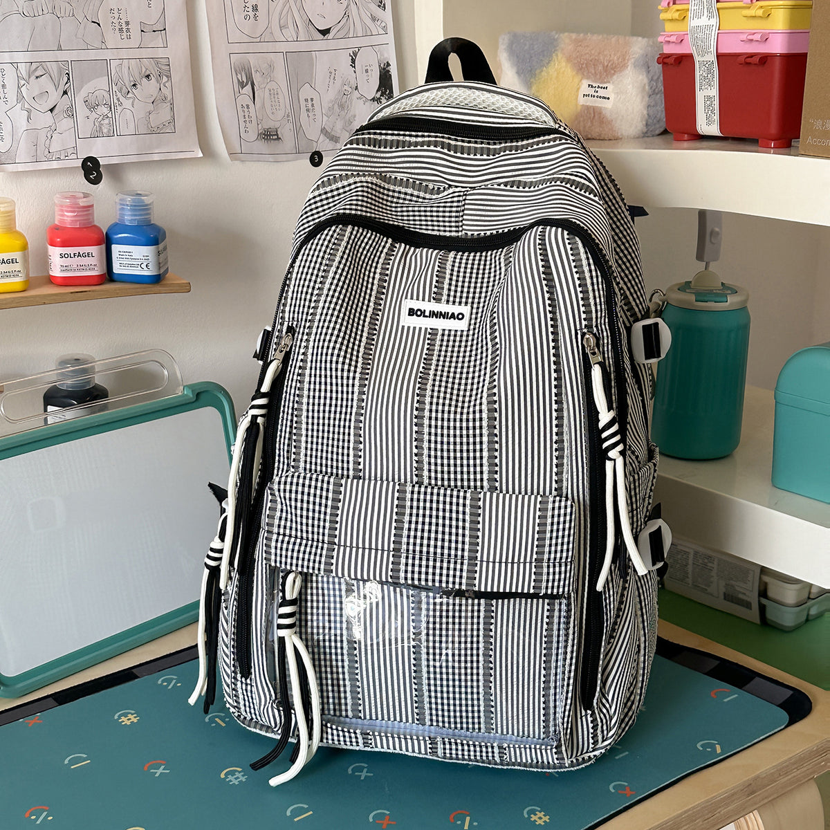 Stylischer Vielseitiger Multifunktionaler Rucksack Brehn