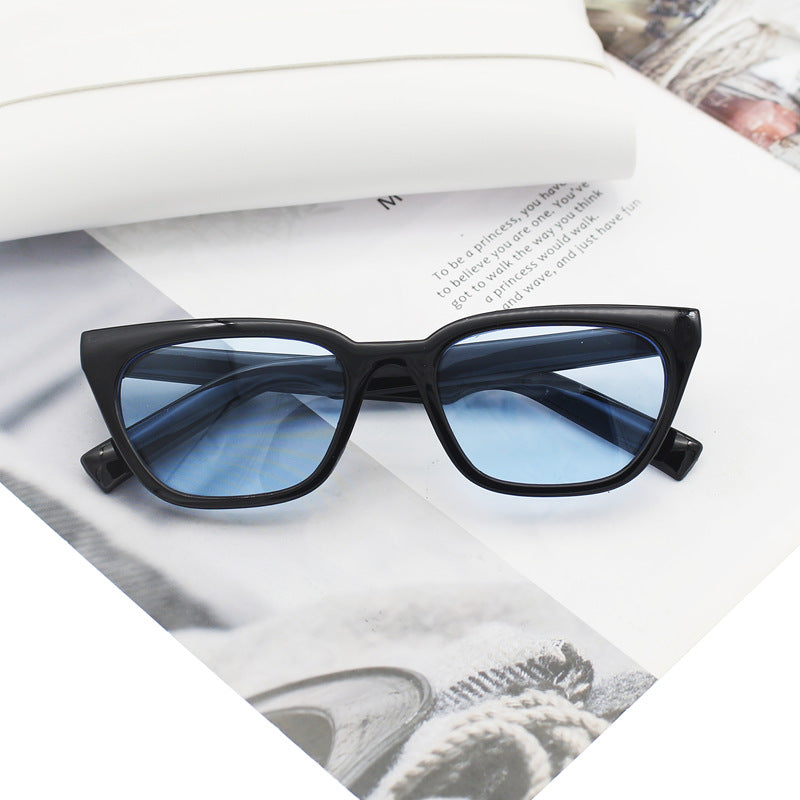 Damen geometrische Designer-Sonnenbrille im modernen Look Brehn